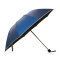 Un seul bon marché à la demande Sun Rain Windproof 3 Folding Small Promotionnel Reflective Glow Umbrella